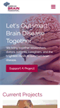 Mobile Screenshot of americanbrainfoundation.org